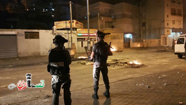 شمال البلاد ينتفض : إشتباكات ضاريّة وحرق إطارات وإغلاق شوارع ومفارق البلدات العربية 